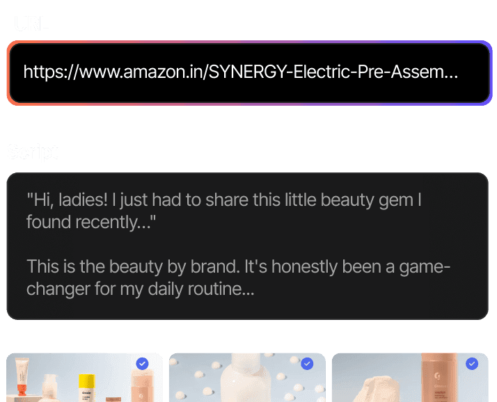 ai video script generator